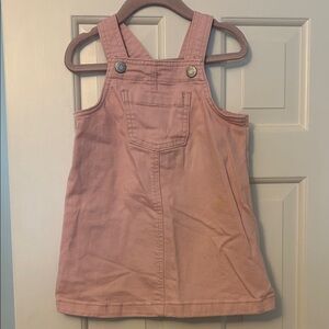 Old Navy Pink Kids Overall Dress